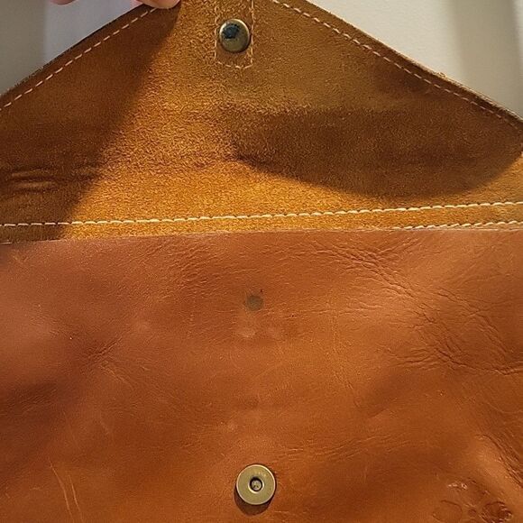 Patricia Nash Avellino Brown Crossbody  Leather Handbag  Bag - Picture 6 of 15